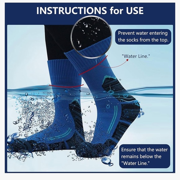 Randy Sun S Waterproof Socks - Picture 5 of 11